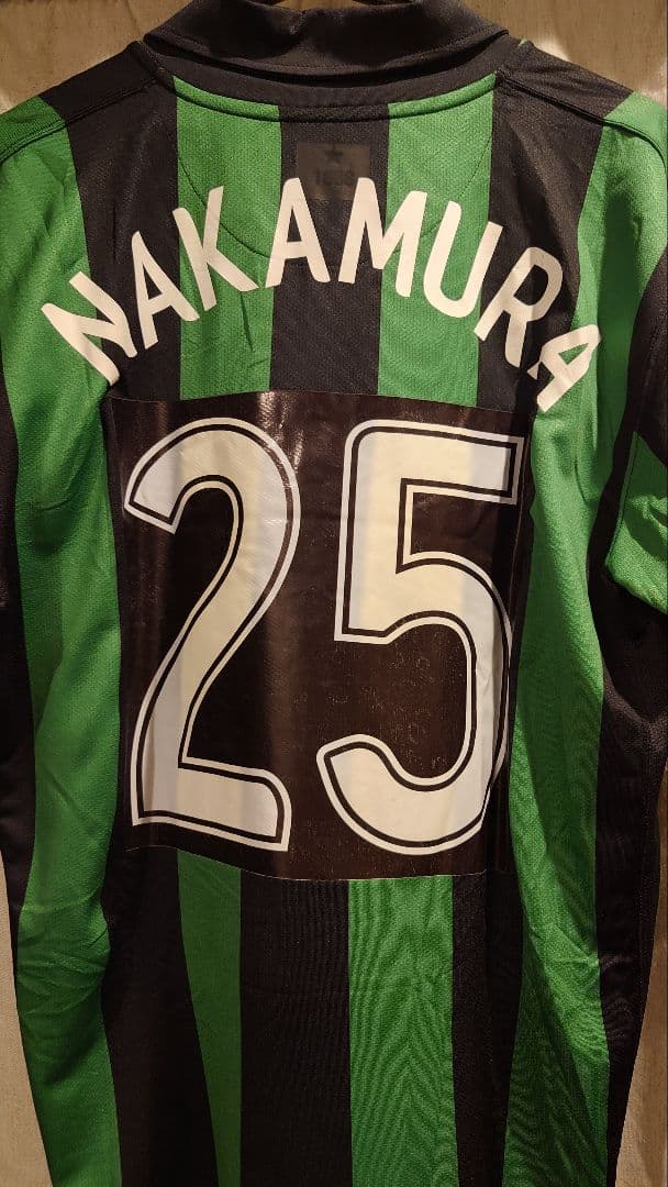 中村俊輔 25番 UEFAチャンピオンズリーグシャツ