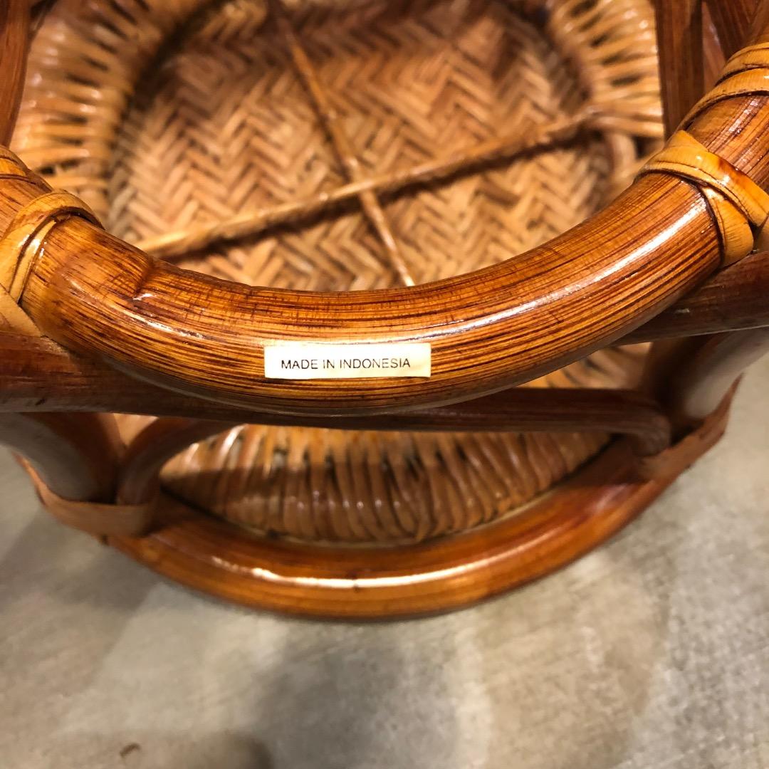 【ラタン】 円形スツール 椅子　腰掛け　ラタンチェアー　アジアン雑貨