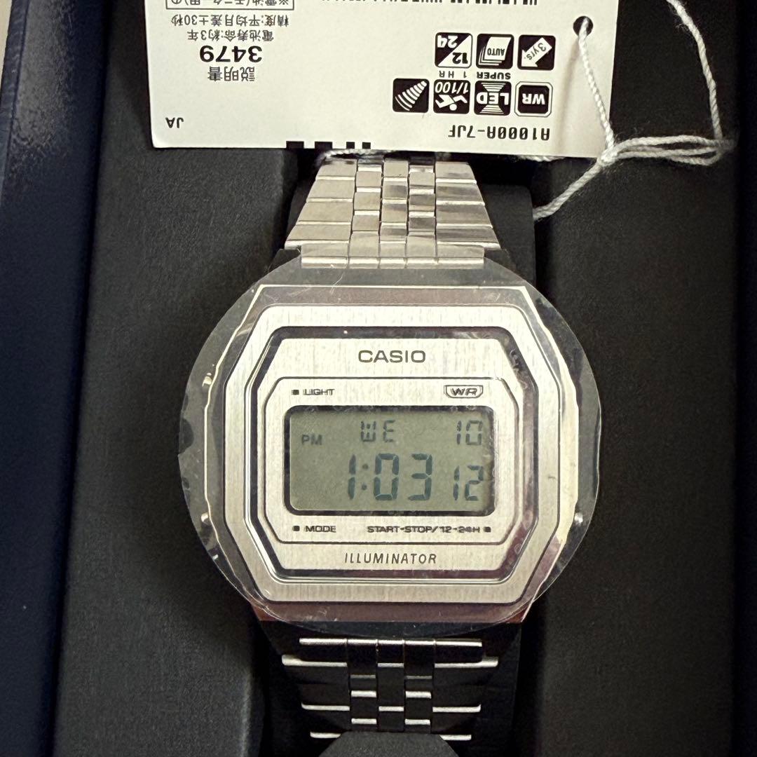 新品未使用CASIO プレミアムシリーズ A1000A-7JF シルバー