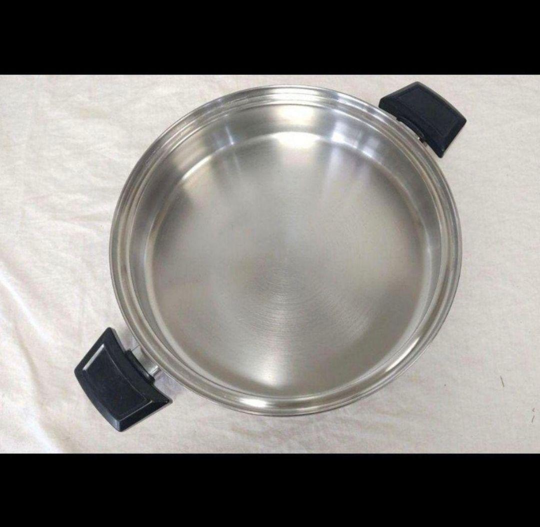 専用 queen美品 IH対応ロイヤルクイーン 大フライパン　蓋付き@