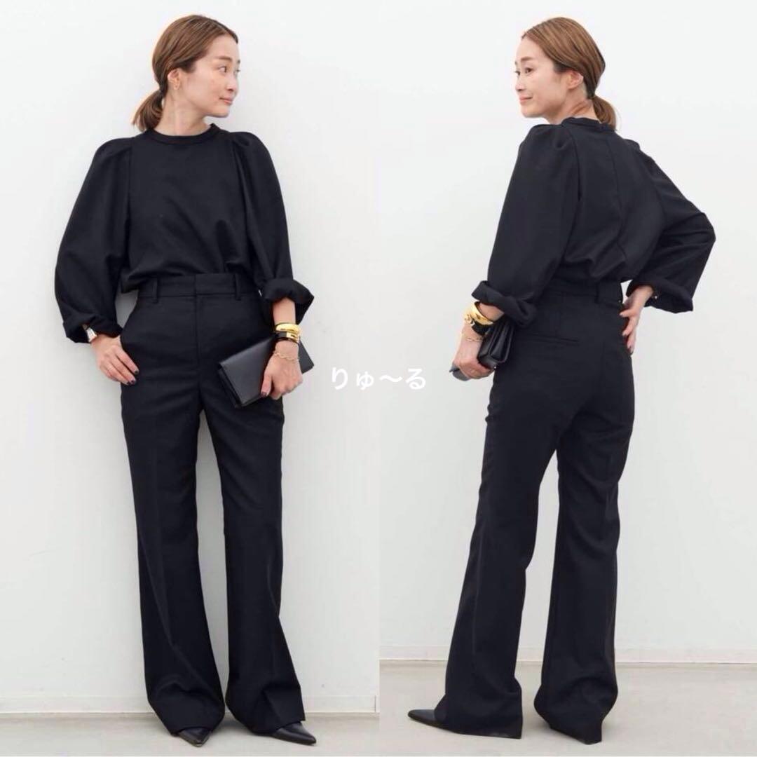 1回美品⭐️35200円⭐️ドゥーズィエムクラス Enchant ブラウス／ブラック