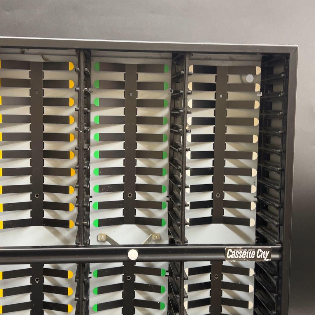 Cassette City カセットテープ収納ラック ケース 100本収納