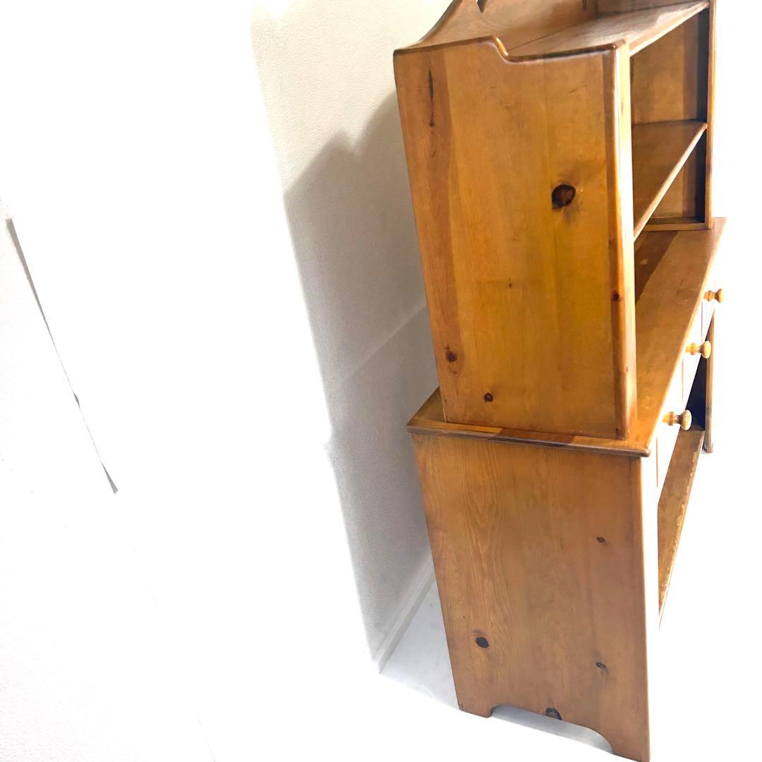 【送料無料】飾り棚　カップボード　カントリー　JRS認定　池内株式会社