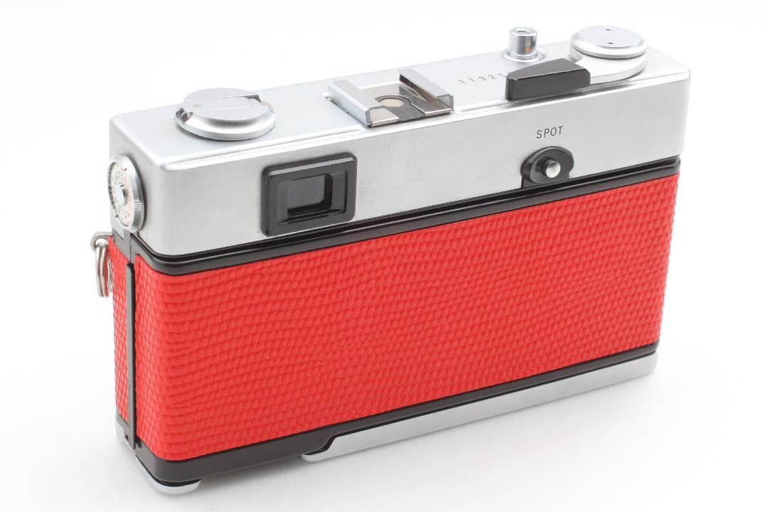 【整備済　並品】レッド オリンパス 35 SP メーター不良 #1284