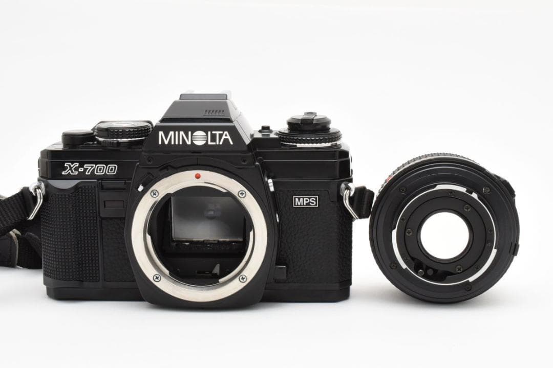 美品 MINOLTA NEW X-700 レンズセット オリンピックストラップ付