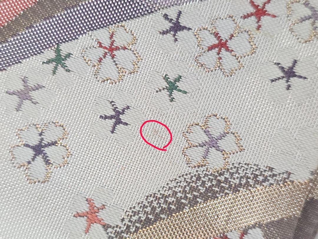 七五三　小さめ7歳～　正絹　着物　セット　女の子 *c78