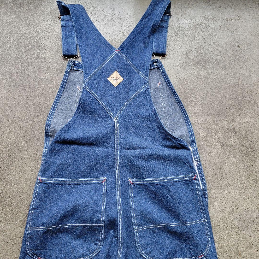 90s BIG MAC ビックマック デニム オーバーオール W32