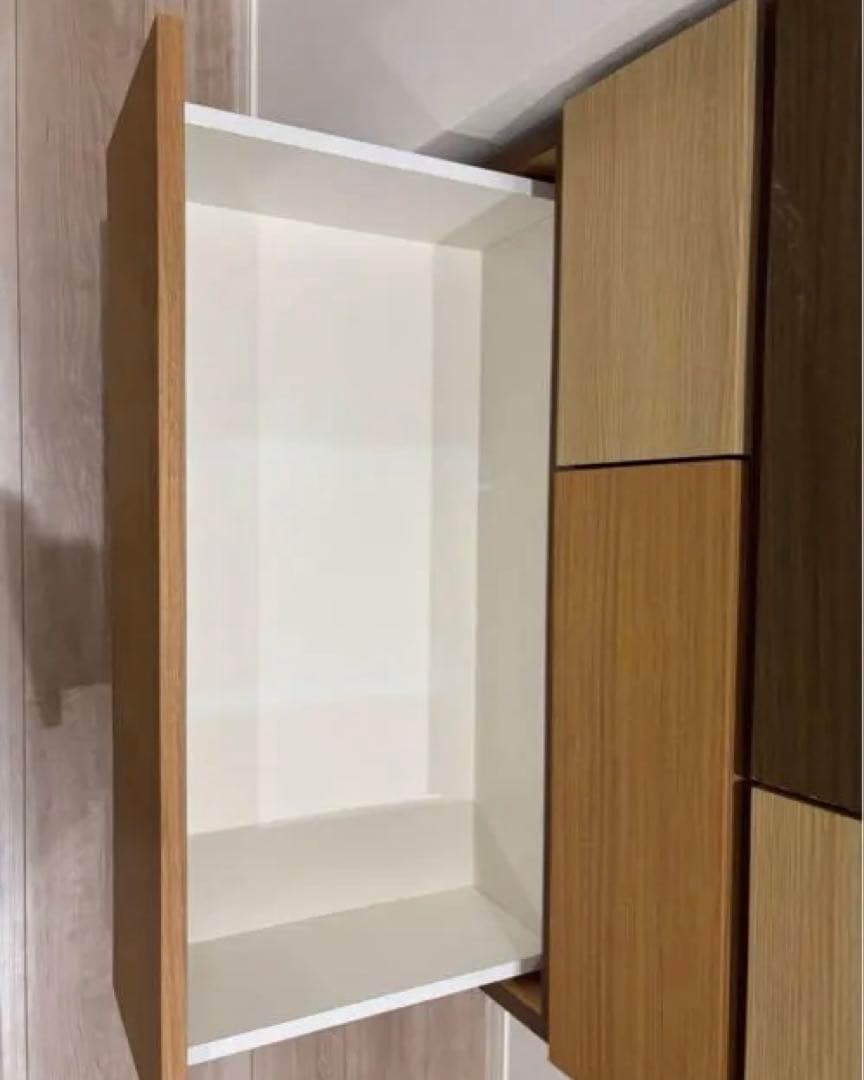 【送料込み✨】ニトリ　ハイチェスト　カレナ　80HC DBR 木目調家具