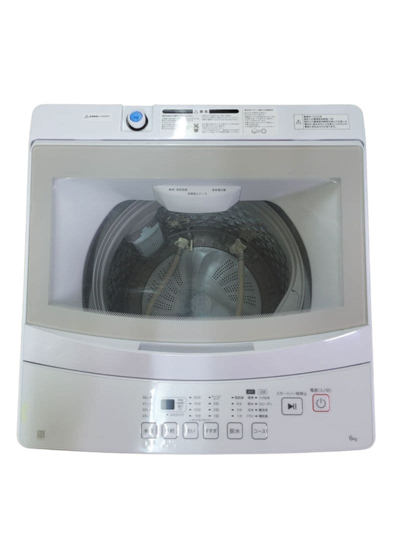 NITORI ニトリ 2024年製 全自動洗濯機 NT60L1WH 6kg
