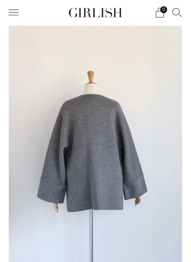 ★美品★ girlish St.cecilia リバーウールコート yori