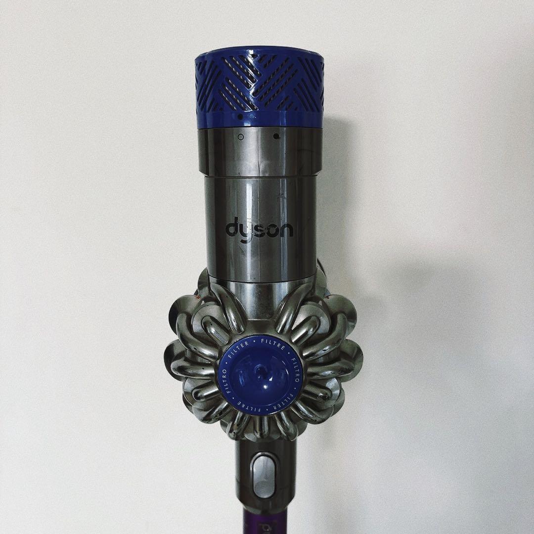dyson v6 掃除機　パープル