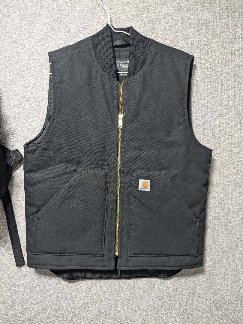 Carhartt ブラック ベスト v01 Mサイズ 希少