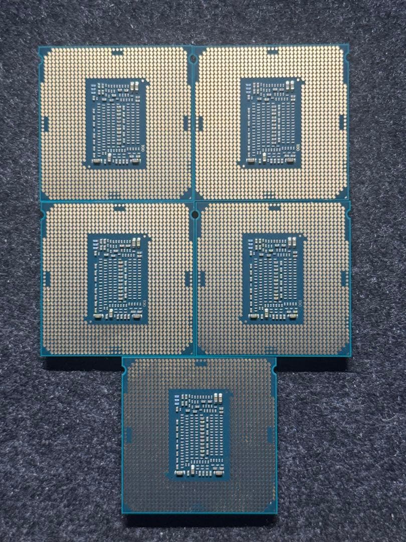 Intel CORE i5-9500 × 5個