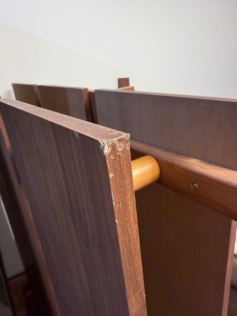 【取りに来れる方のみ】ニトリ木製すのこベッドフレームダブルサイズ