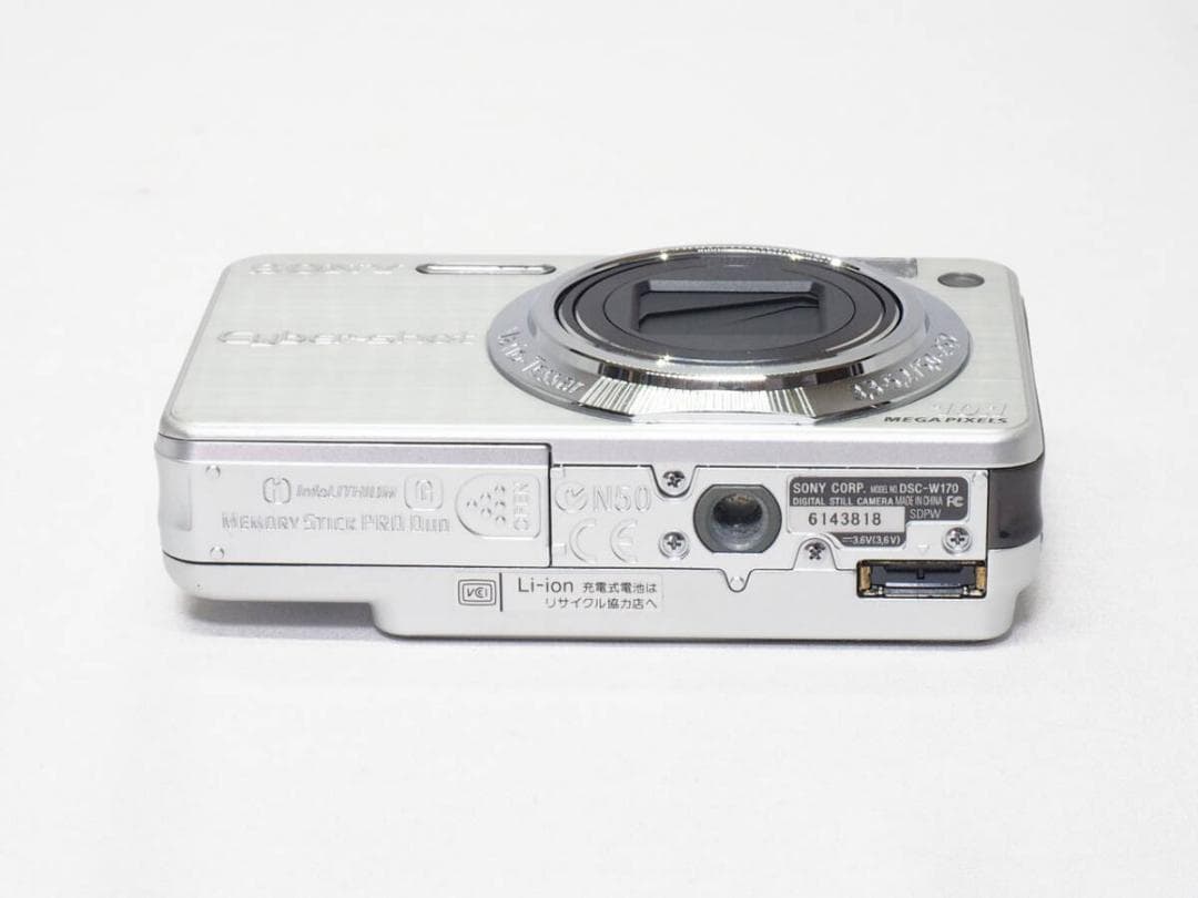 ■美品■ SONY Cyber shot DSC-W170 シルバー