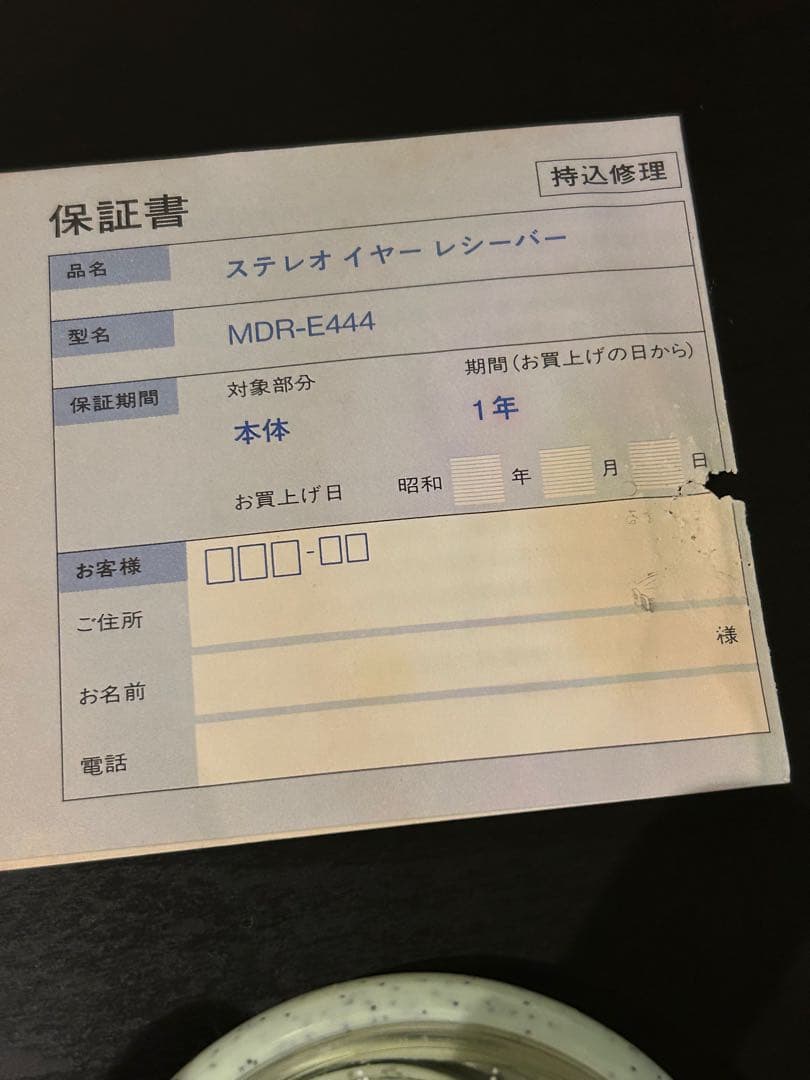 ソニー イヤホン ヌードMDR-E444 XNライトグリーン巻き取り式ケース付き
