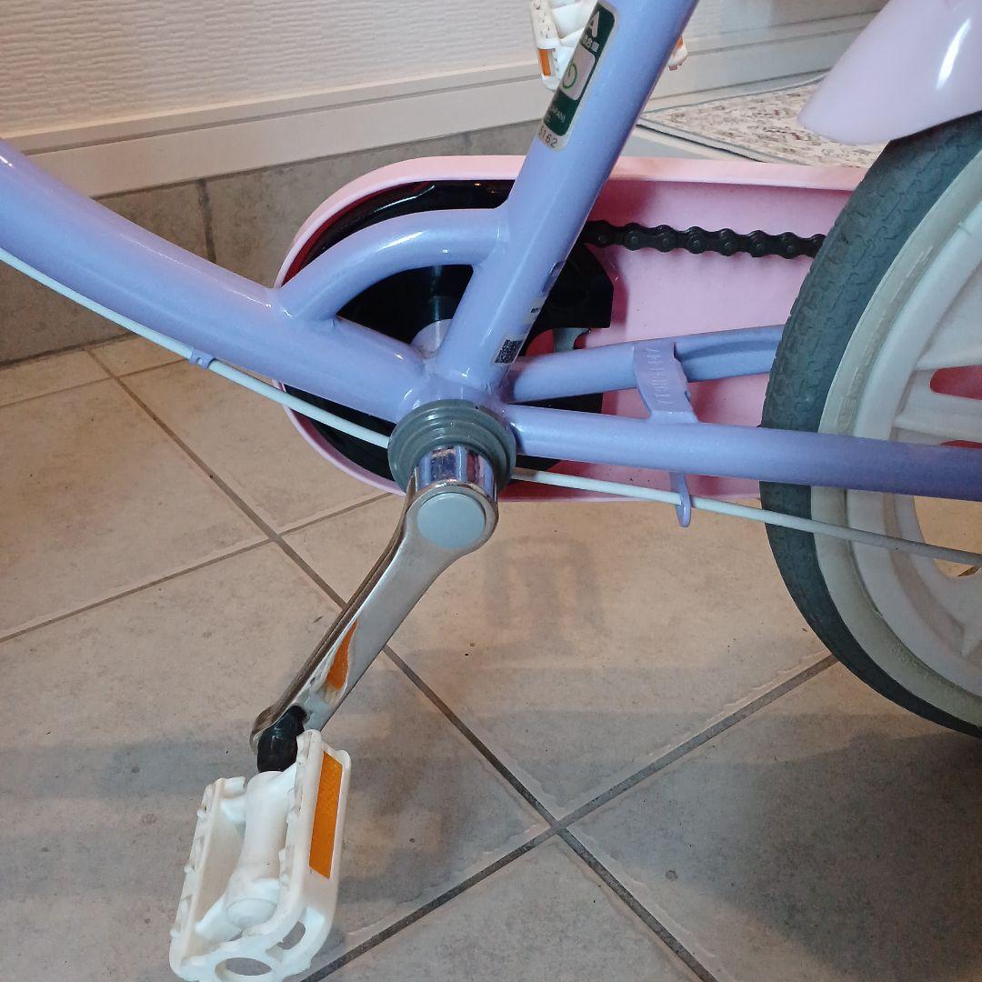 エコキッズ　自転車　18インチ　ピンク
