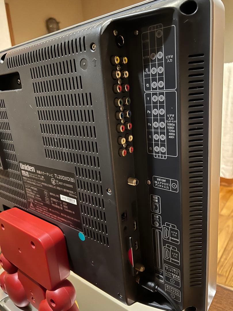 Disney ミッキー　テレビ 本体とリモコン付き