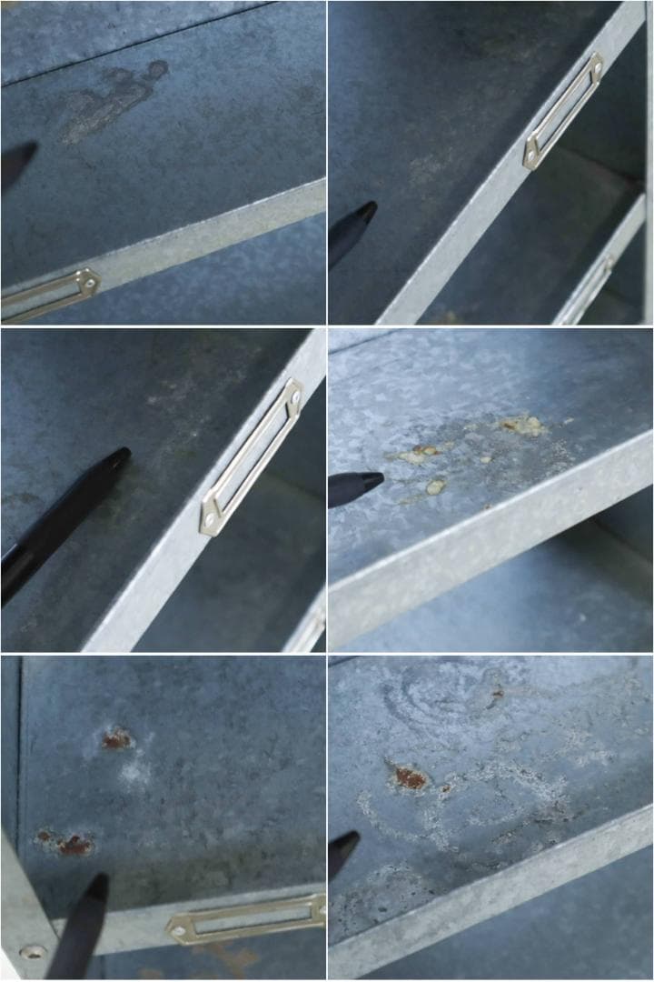 ZINCO by siarco イタリア製 アルミシェルフ ネームタグ付き