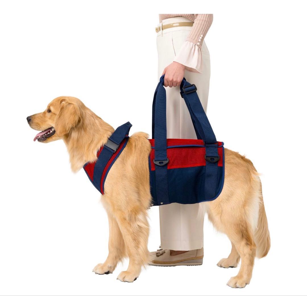 【試着のみ】犬用歩行補助ハーネス ララウォーク LLサイズ 大型犬用
