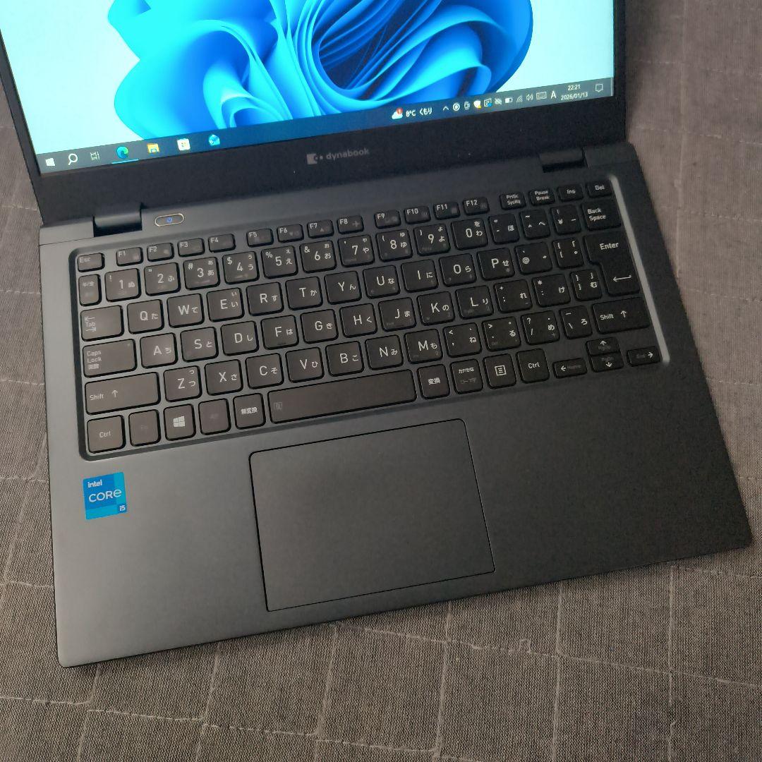 良好 爆速 Dynabook 超軽量 11世代i5 16GB 512GB 81