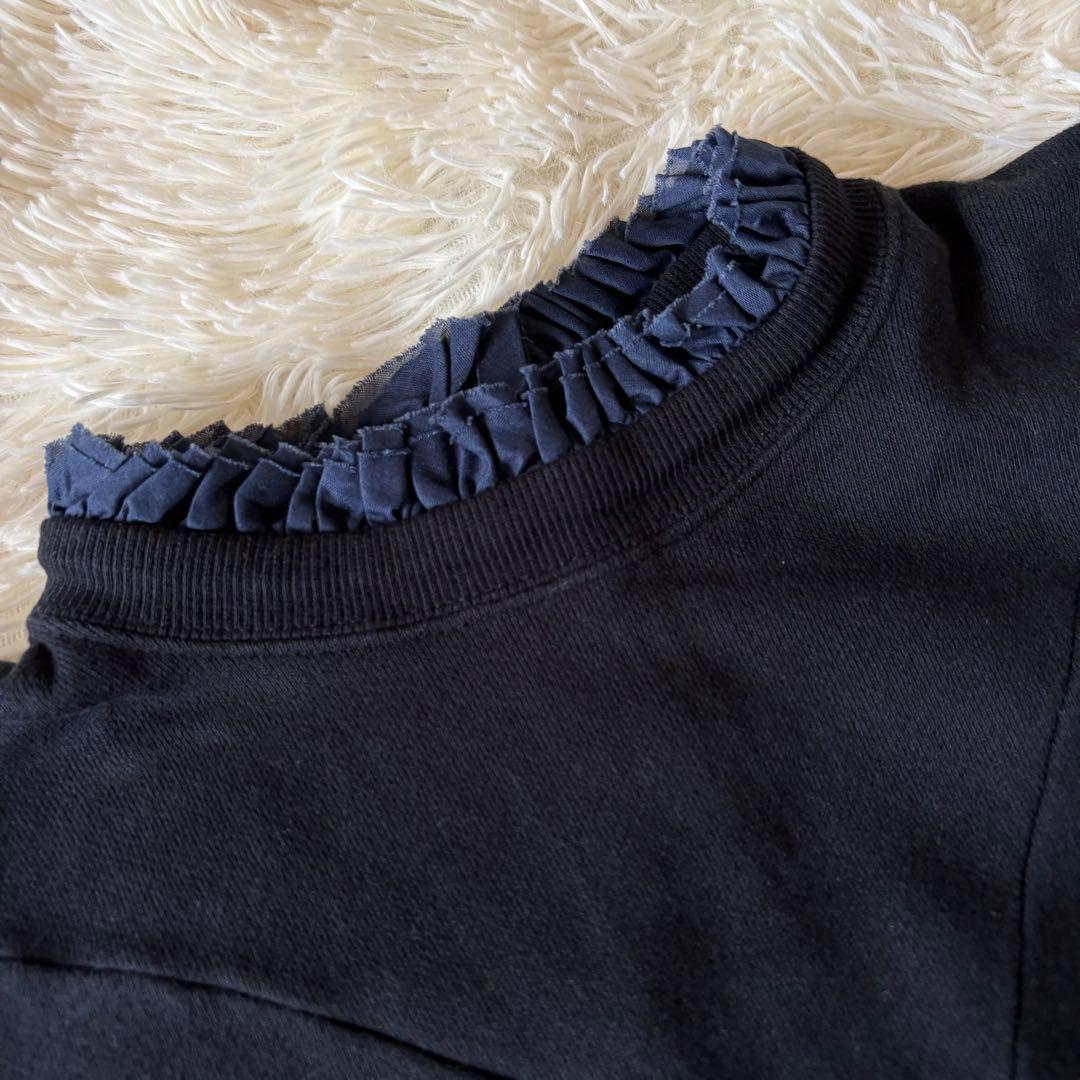 良品✨ ヴィヴィアンウエストウッド　変形スウェットワンピース　フリル　オーブ刺繍