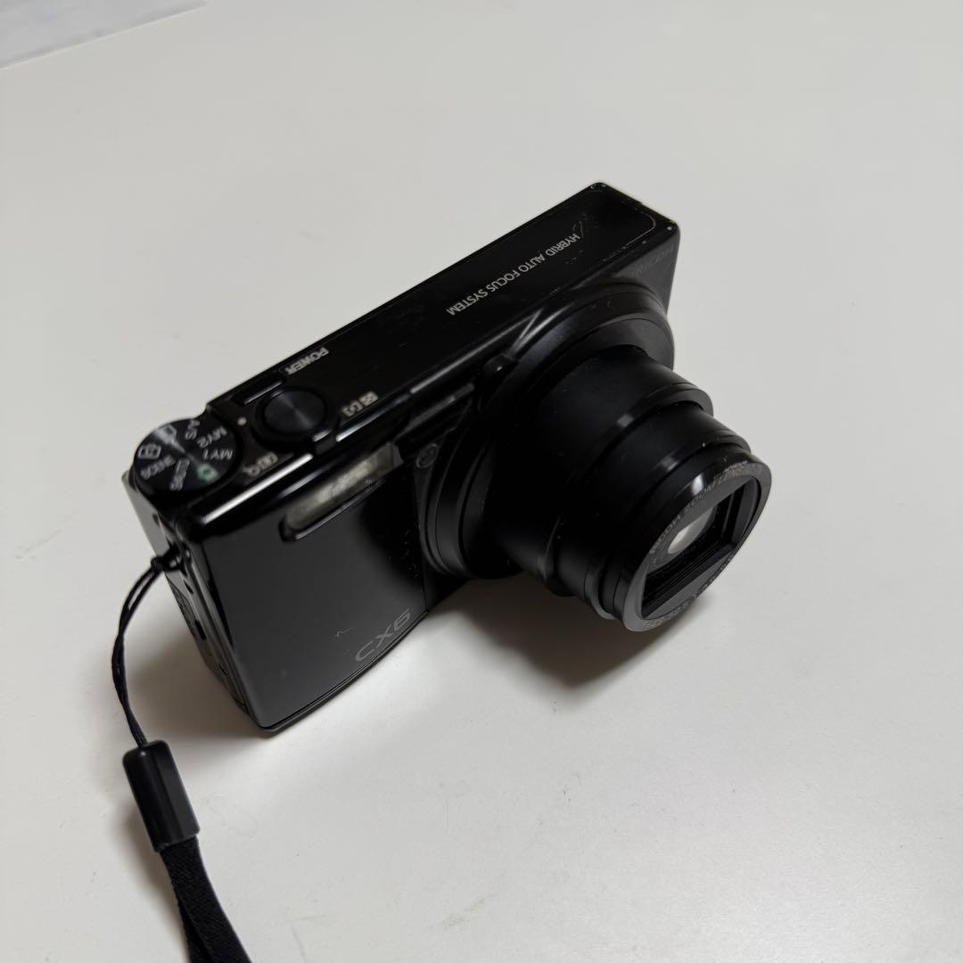 ジャンク品 CX6 コンパクトデジタルカメラ ブラック