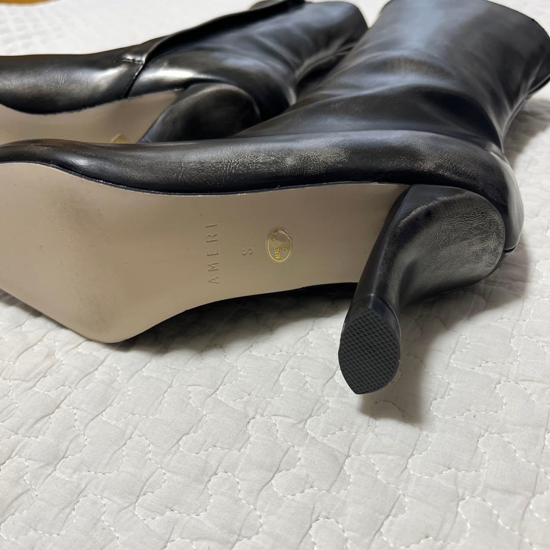 アメリ ★ POINTED TOE GRUNGE LIKE BOOTS【 S 】