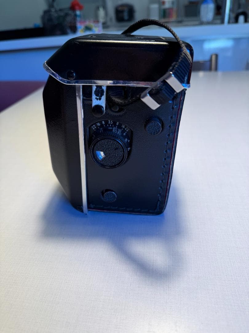 Yashica Mat 124G 二眼レフ 中判カメラ ケース付 動作品