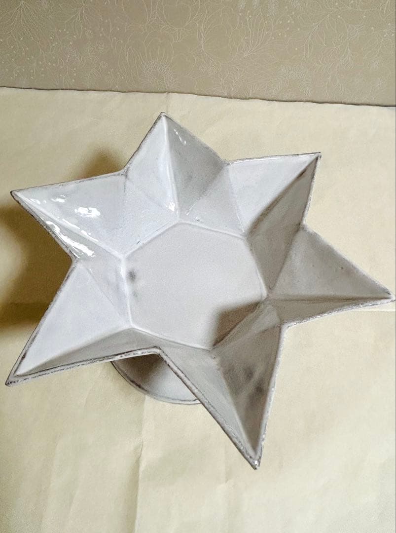 アスティエドヴィラット　エトワール　コンポート皿　台皿　アスティエ　星　星型