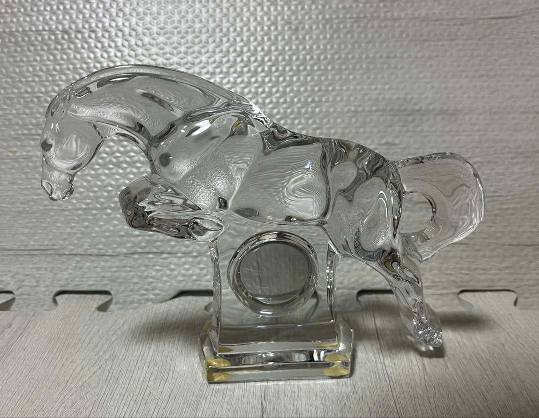 Baccarat バカラ 馬 ホース 時計