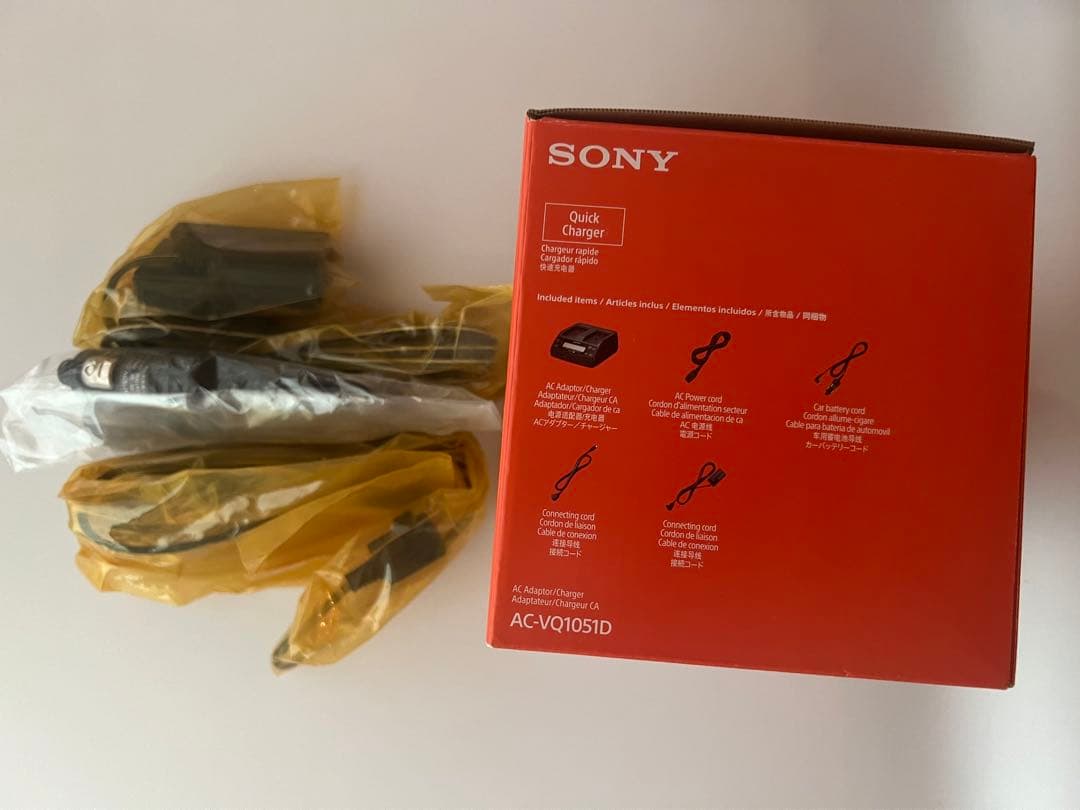 SONY ACアダプター/チャージャー AC-VQ1051D