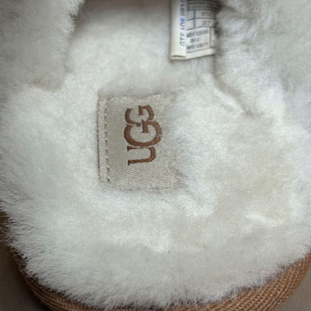 【美品】UGG アグW DISCO CROSS SLIDE サンダル 23cm