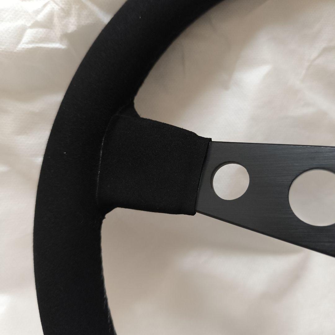 MOMO モモタイプ　350mm ディープコーン　ブラックエディション　スエード