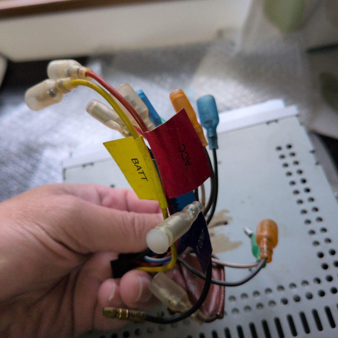 256 動作良好 ケンウッド CDカセット DPX-4100V 電源コードあり