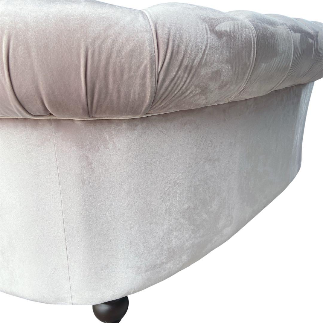 kino Classic Feve 2Pソファ ペールピンク 極美品