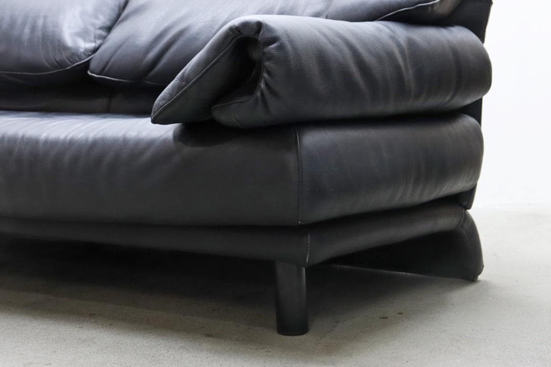 ポルトロメック ジェミニ 本革 3Pソファ イタリア モダン IDC大塚家具