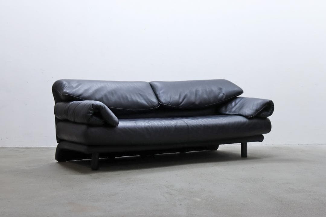 ポルトロメック ジェミニ 本革 3Pソファ イタリア モダン IDC大塚家具