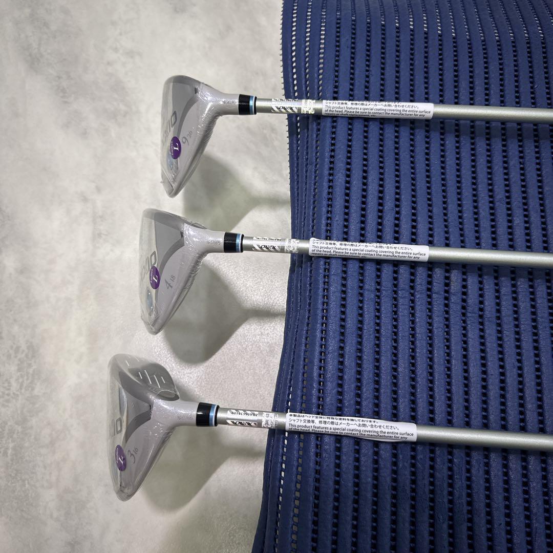 新品ゼクシオ12 MP1200L ホワイトレディース 3W 4W 9W 3本