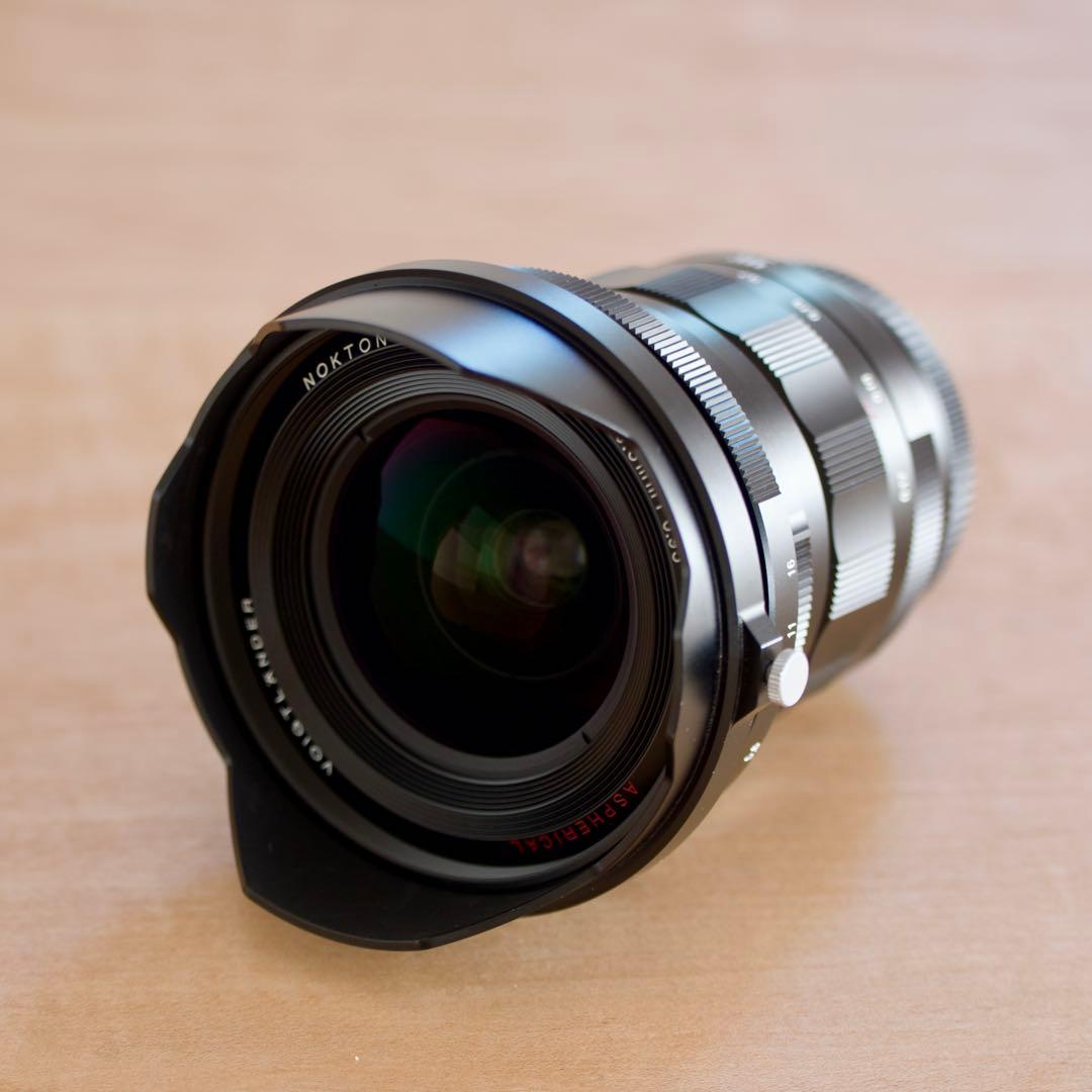 ＜美品＞フォクトレンダー NOKTON 10.5mm F0.95