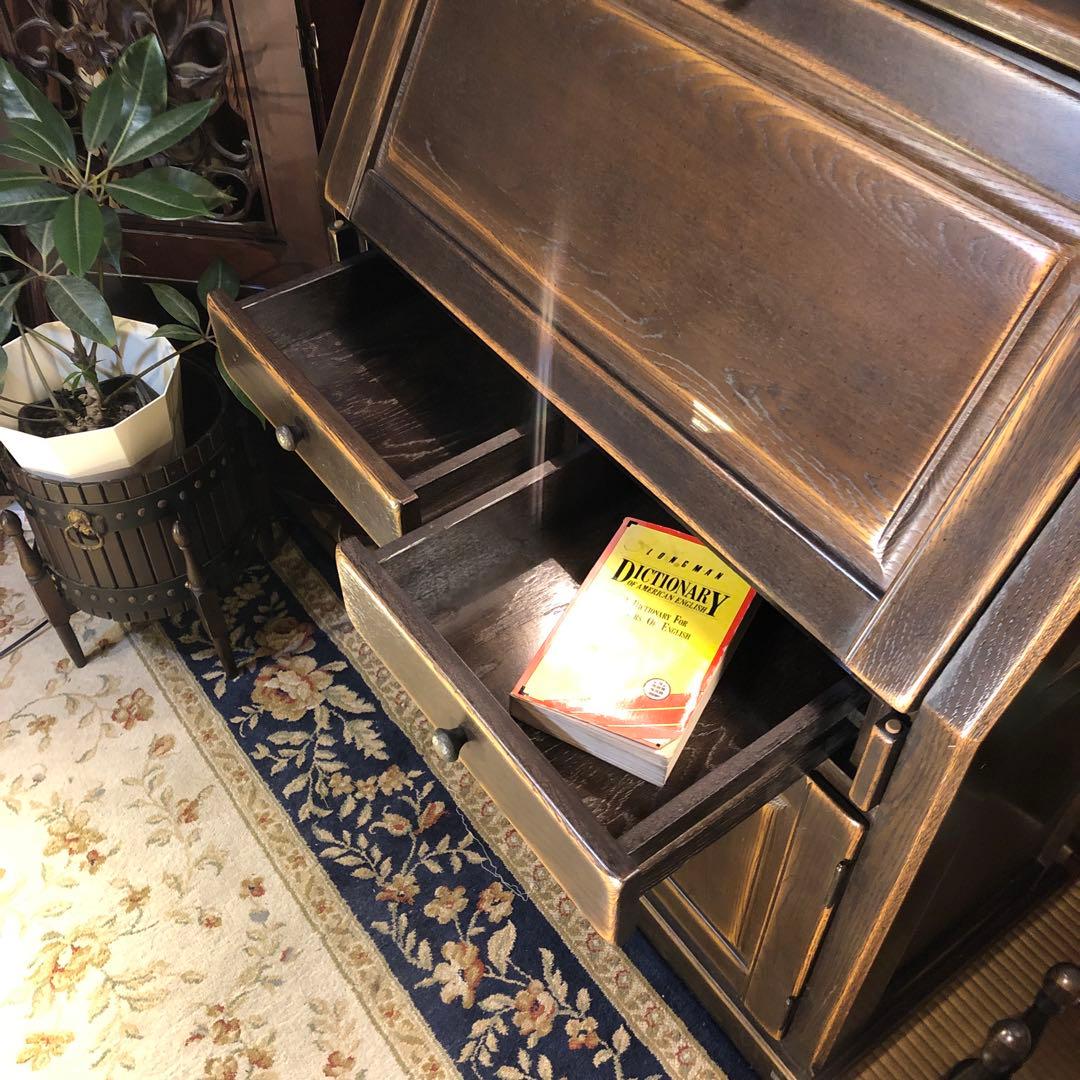 Sale 国産ヴィンテージ 北海道　旭川　近藤工芸　ライティングビューロー