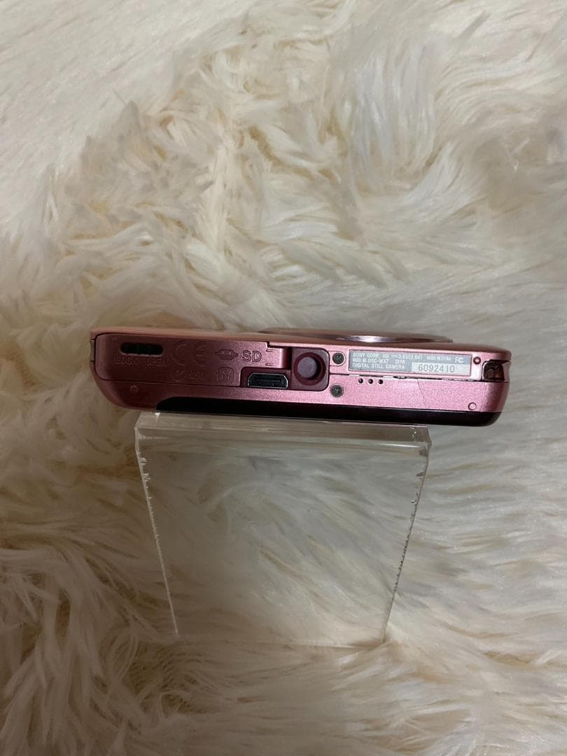 【簡易動作確認済】 SONY DSC-WX7 ピンク デジタルカメラ コンデジ