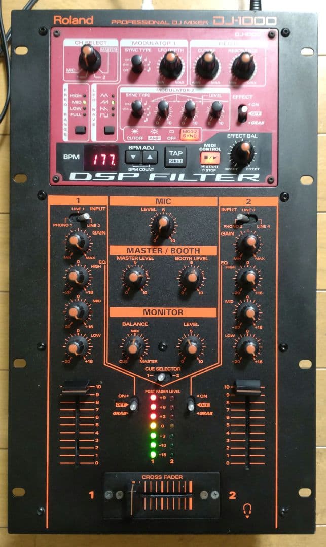 ROLAND DJ-1000 動作確認済み　送料込み　DJミキサー
