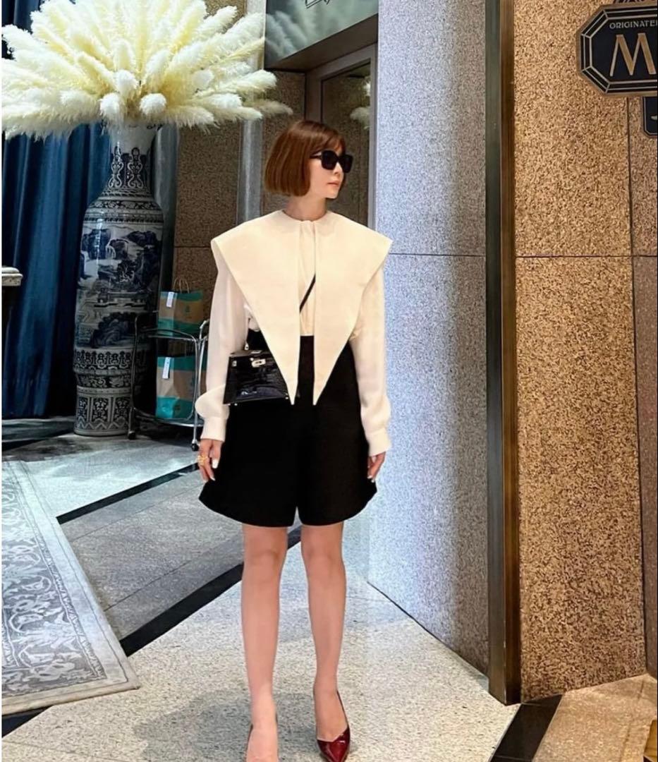 m*i様 完売品cygne シーニュ Agnes ロングカラーセーラーブラウス