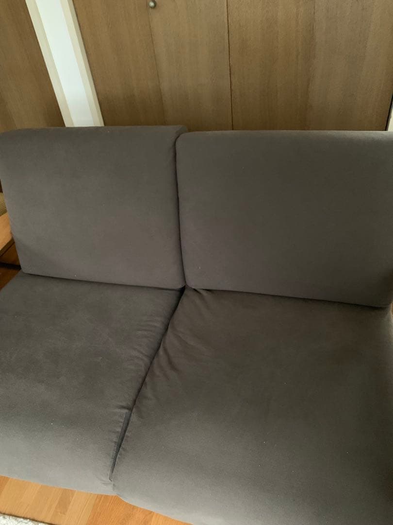 無印良品　ウレタンポケットコイル2シーター