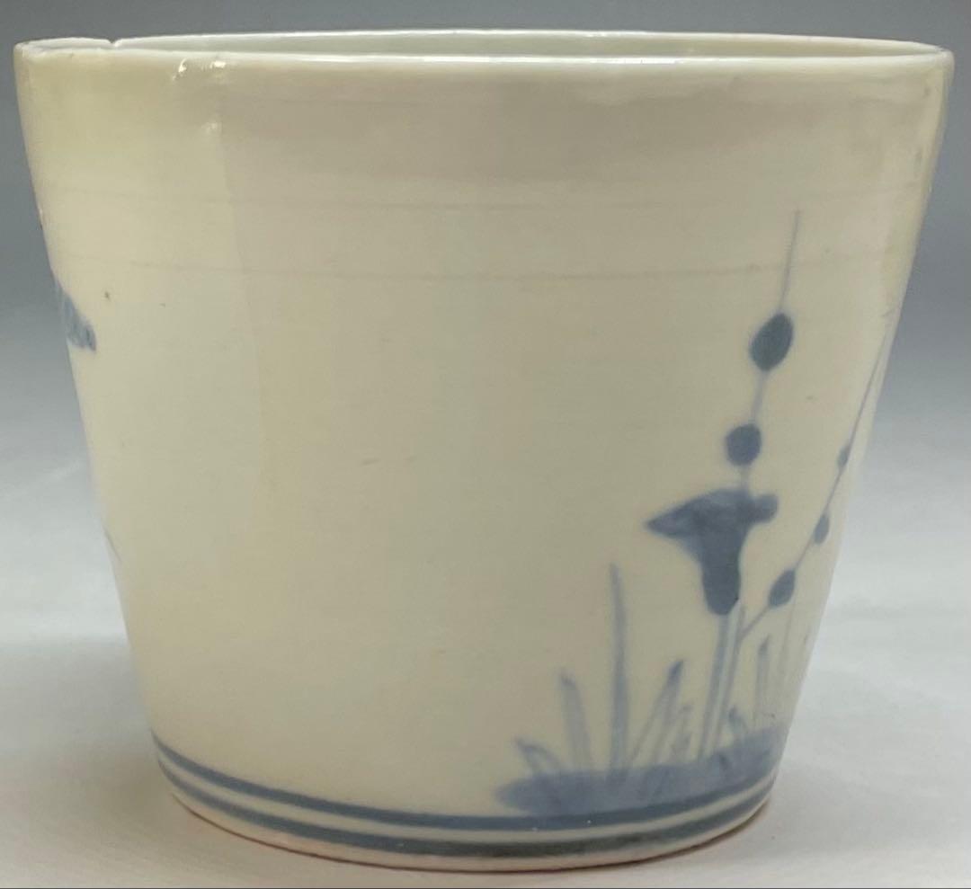 古伊万里　初期伊万里　松竹梅　蕎麦猪口　3客　Ka492