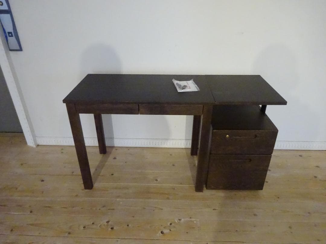整理中⭐︎　浜本工芸　2800デスク　学習机用№32昇降袖Bワゴン　2点組