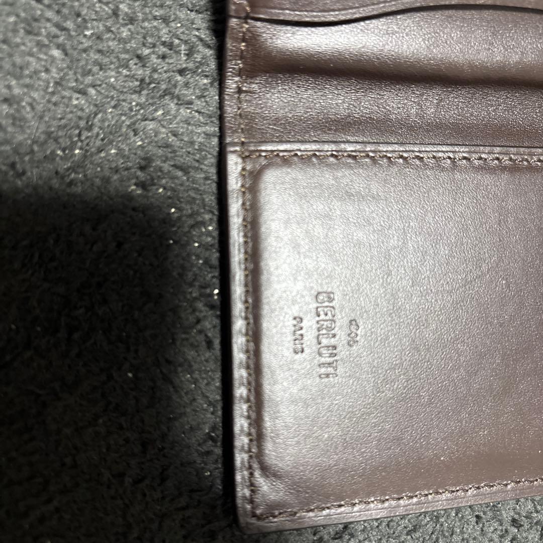 ベルルッティ　ブラウンレザー名刺入れ