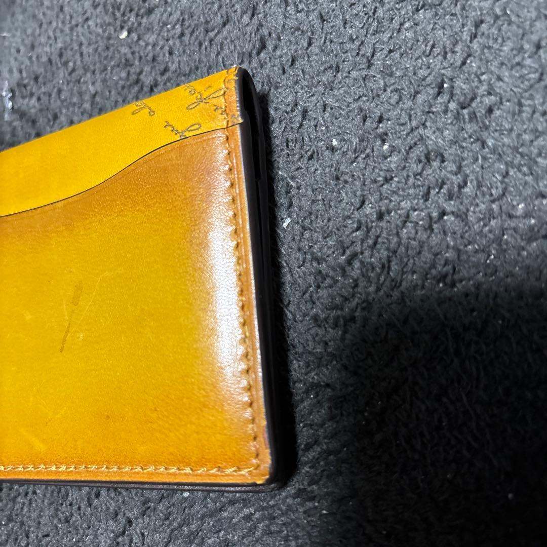 ベルルッティ　ブラウンレザー名刺入れ