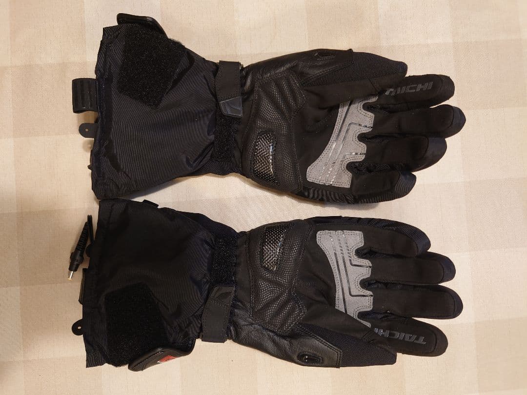 RSタイチ eHEAT ヒートグローブ XLサイズ 充電器・バッテリー付